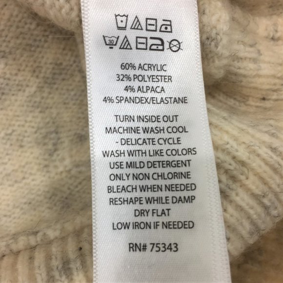 William Rast V-back Alpaca Blend Pom Pom Sweater - Picture 7 of 8